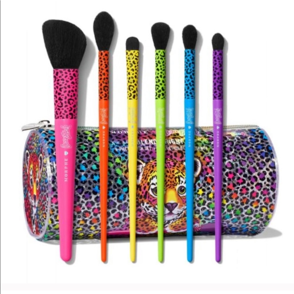 MORPHE X LISA FRANK BLEND BRIGHT BRUSH SET